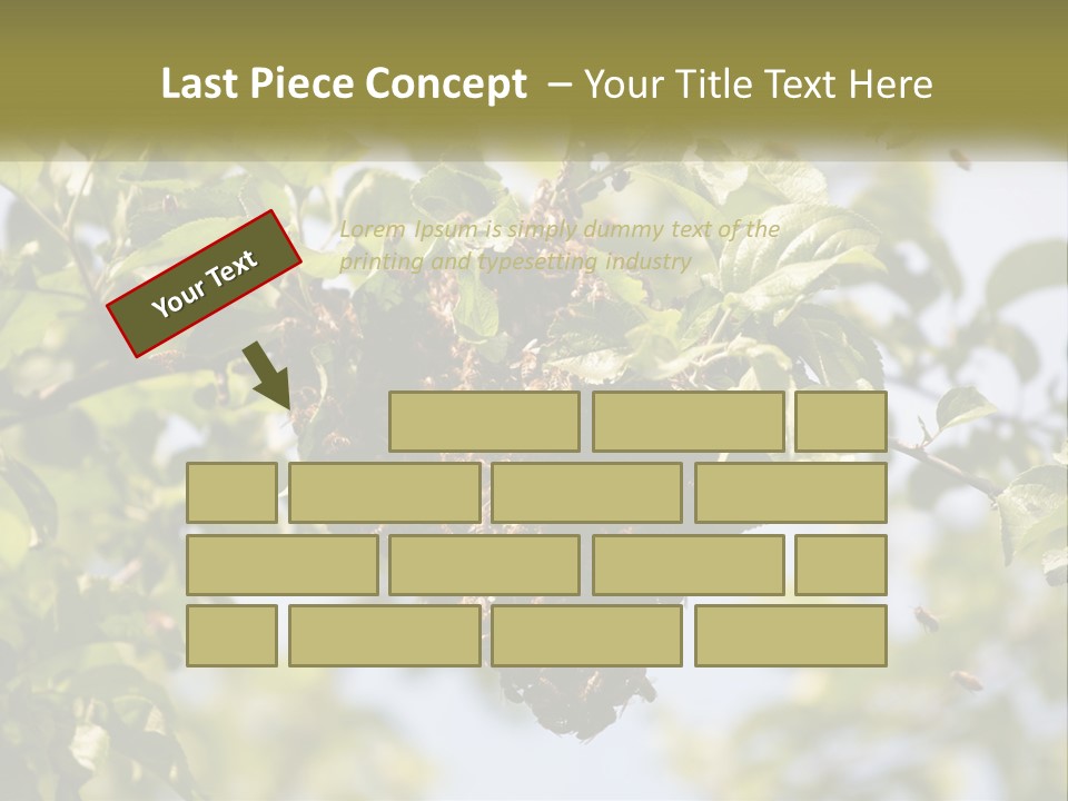 Thorax Tree Garden PowerPoint Template