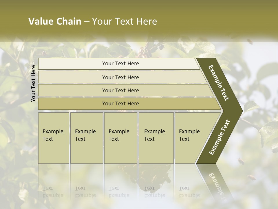 Thorax Tree Garden PowerPoint Template