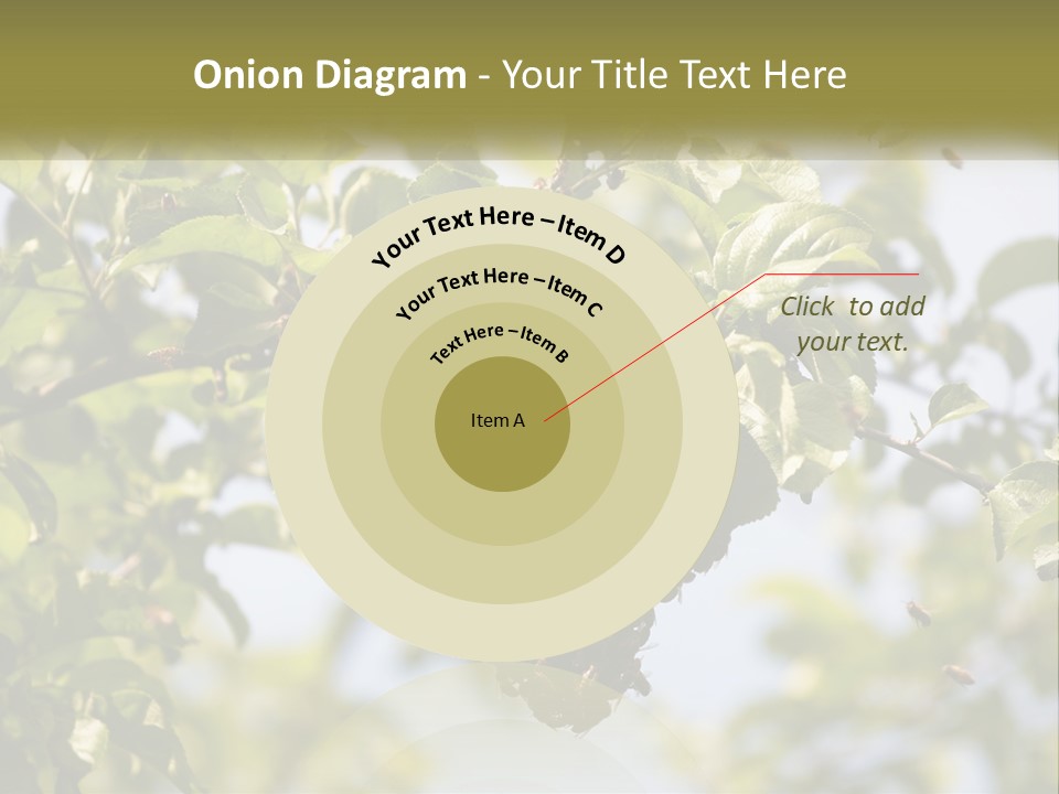 Thorax Tree Garden PowerPoint Template