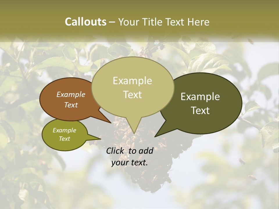 Thorax Tree Garden PowerPoint Template
