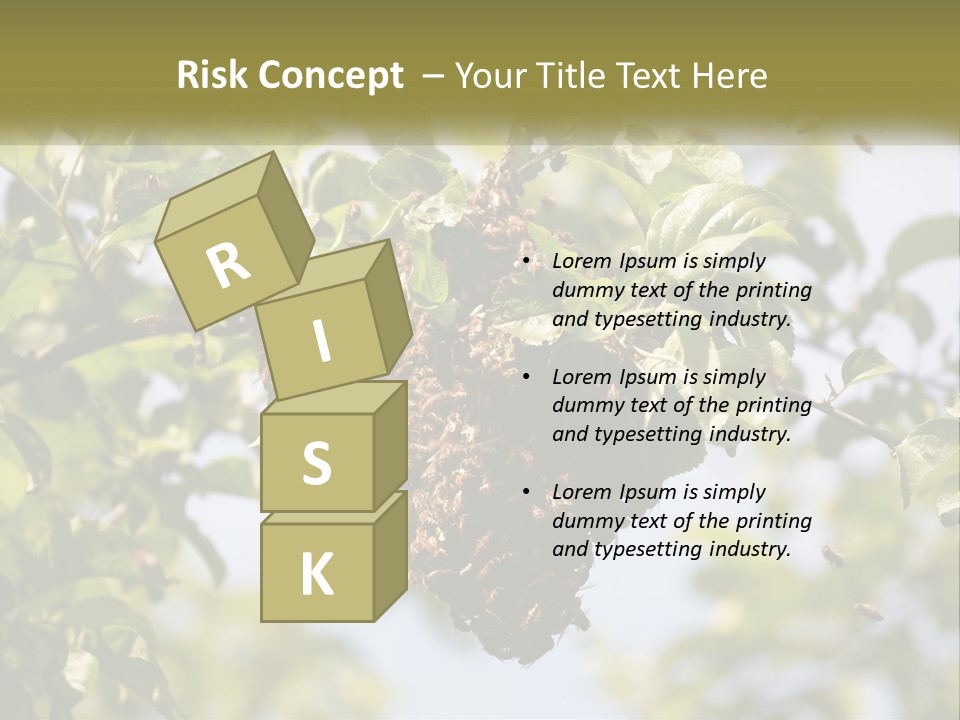 Thorax Tree Garden PowerPoint Template