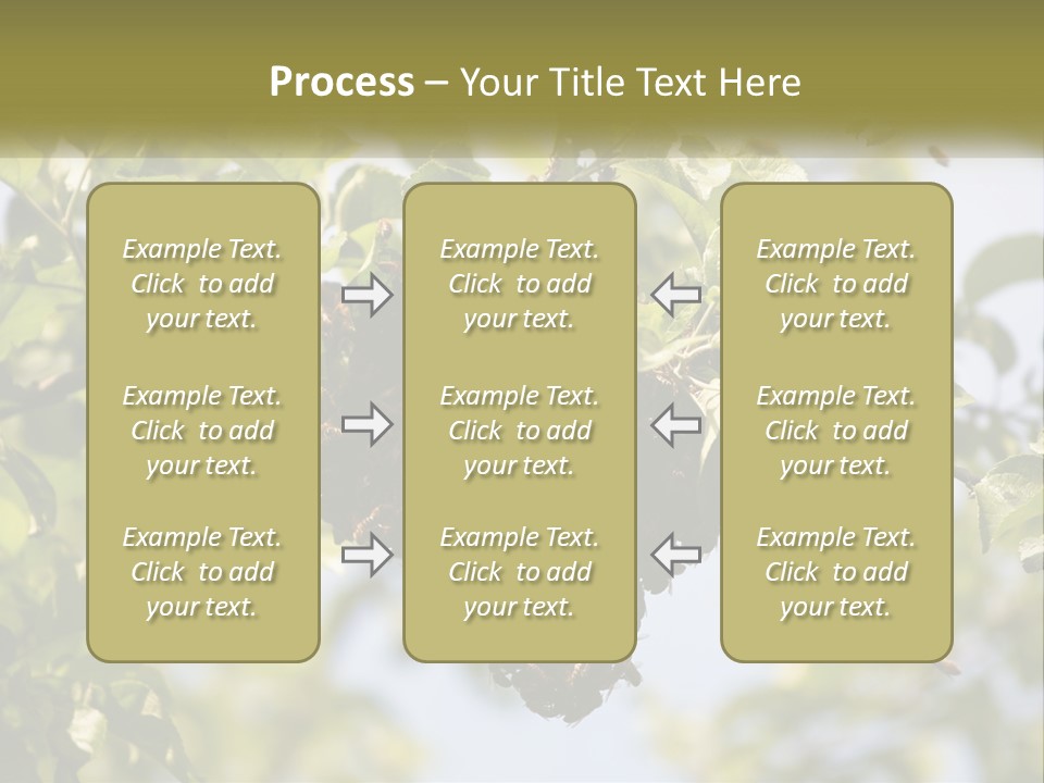 Thorax Tree Garden PowerPoint Template
