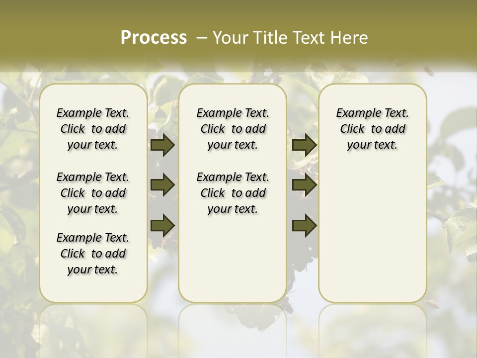 Thorax Tree Garden PowerPoint Template