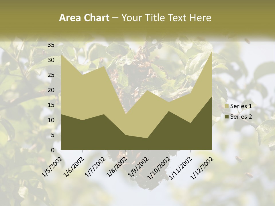 Thorax Tree Garden PowerPoint Template