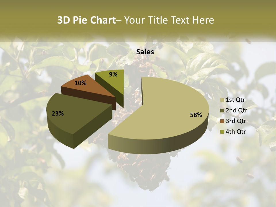 Thorax Tree Garden PowerPoint Template