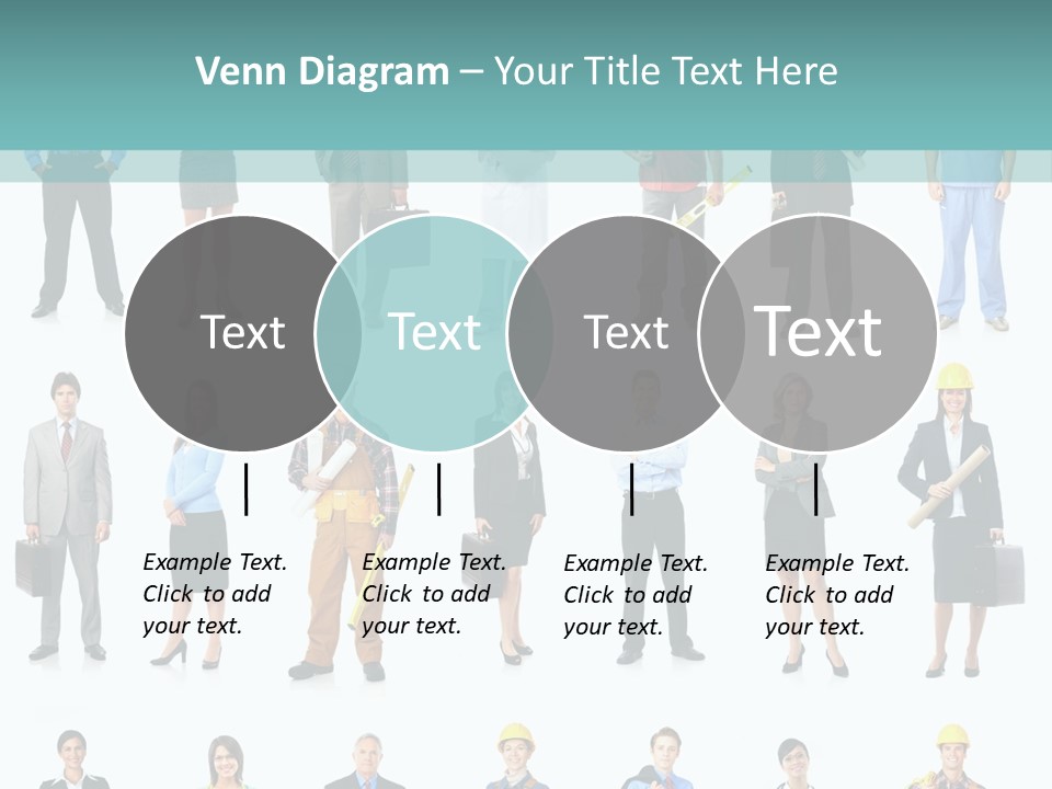 Staff Builder Isolated PowerPoint Template