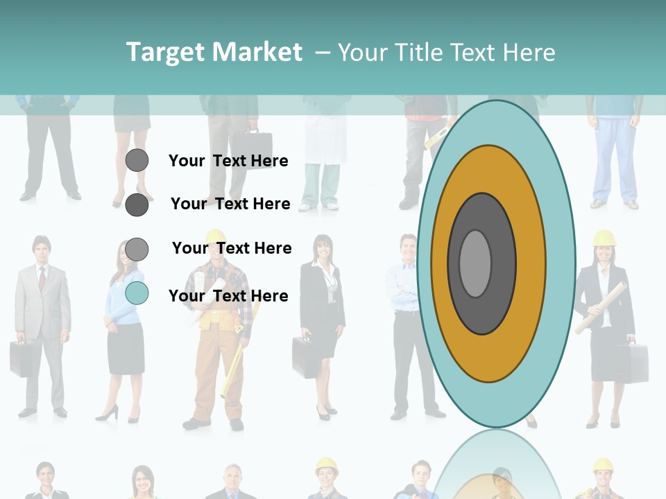 Staff Builder Isolated PowerPoint Template