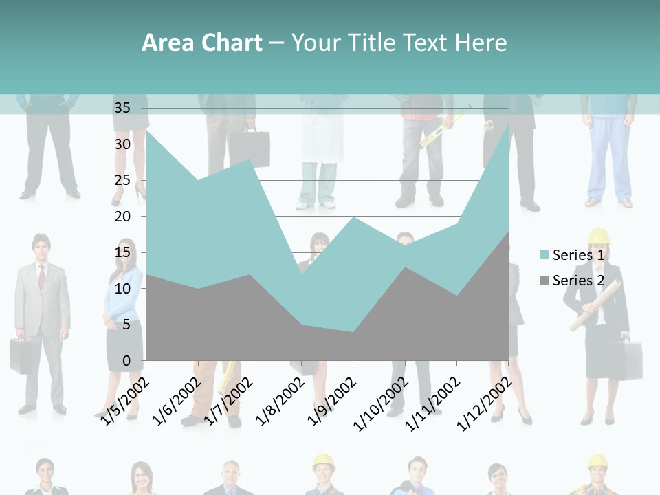 Staff Builder Isolated PowerPoint Template