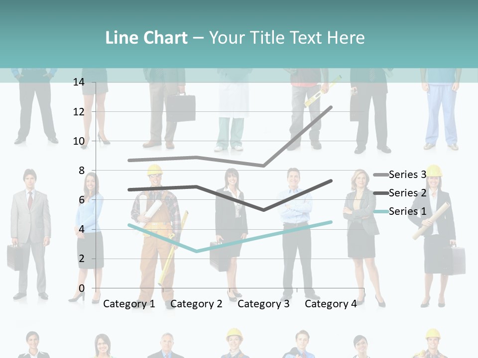 Staff Builder Isolated PowerPoint Template