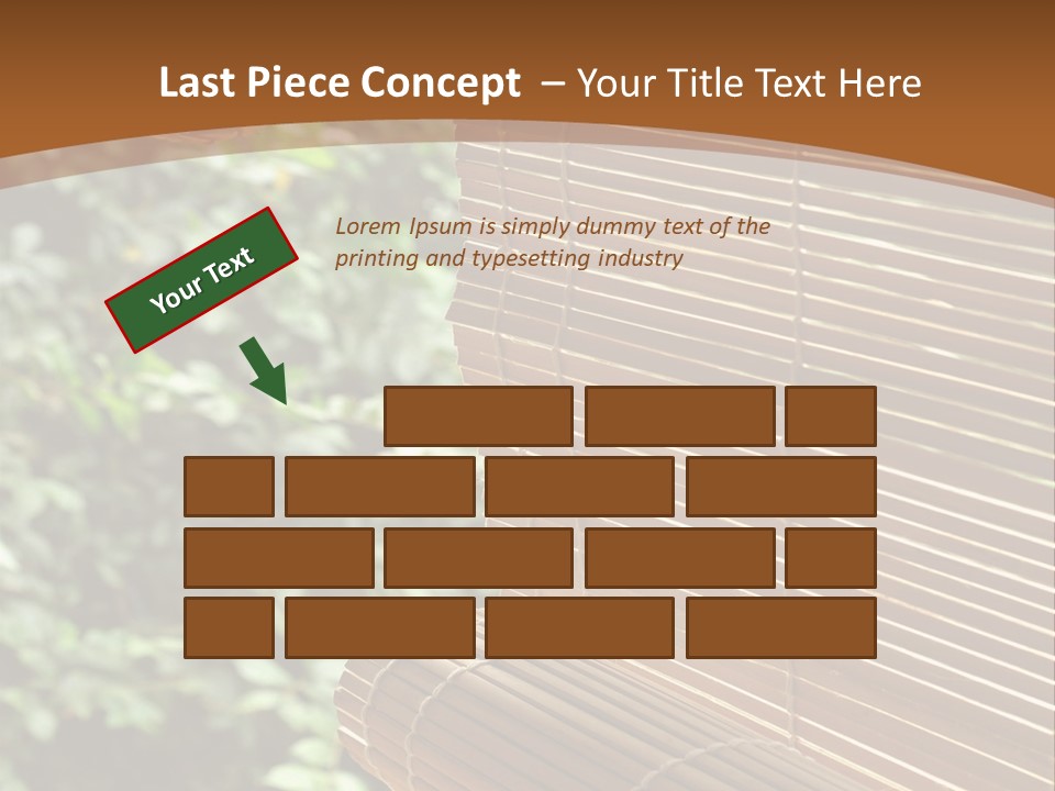 String Seamless Wood PowerPoint Template