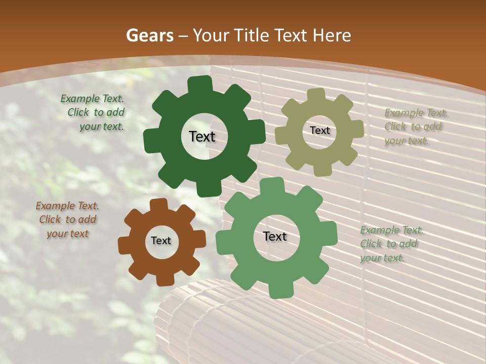 String Seamless Wood PowerPoint Template