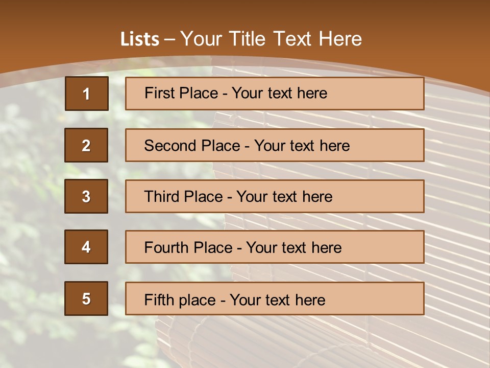String Seamless Wood PowerPoint Template