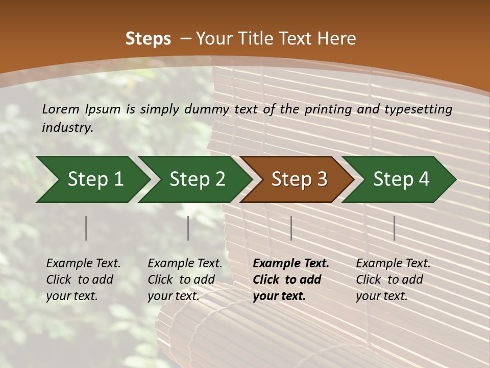 String Seamless Wood PowerPoint Template
