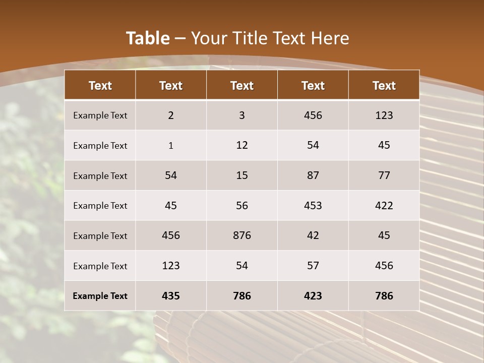 String Seamless Wood PowerPoint Template