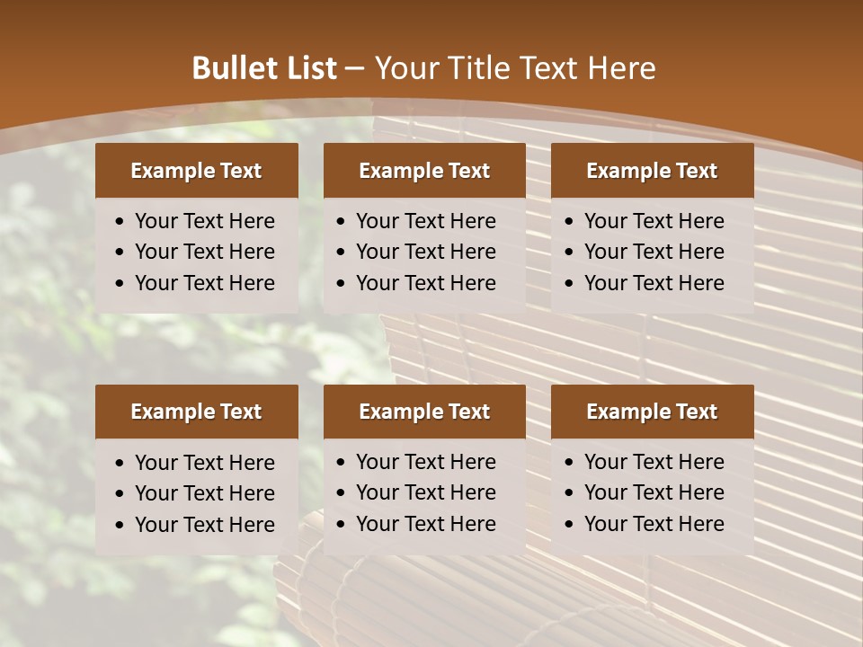 String Seamless Wood PowerPoint Template