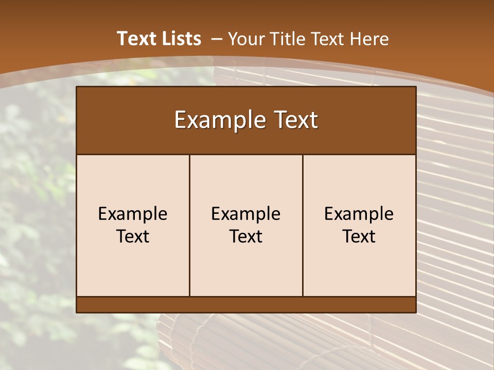 String Seamless Wood PowerPoint Template