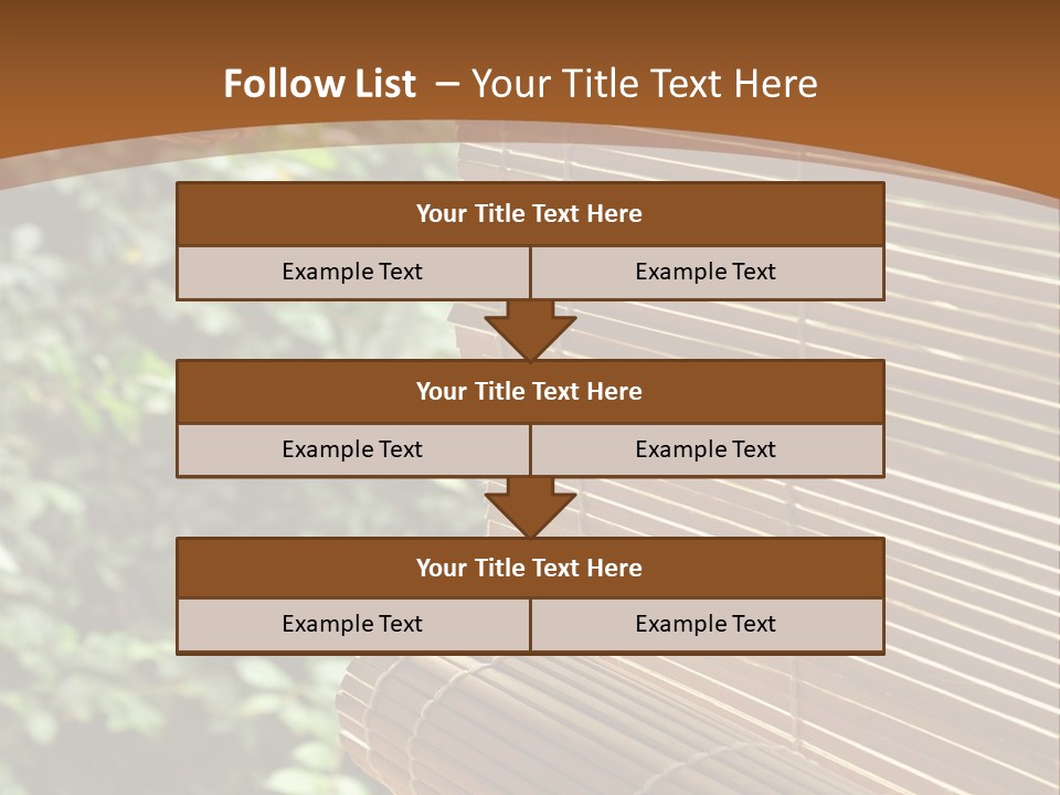 String Seamless Wood PowerPoint Template