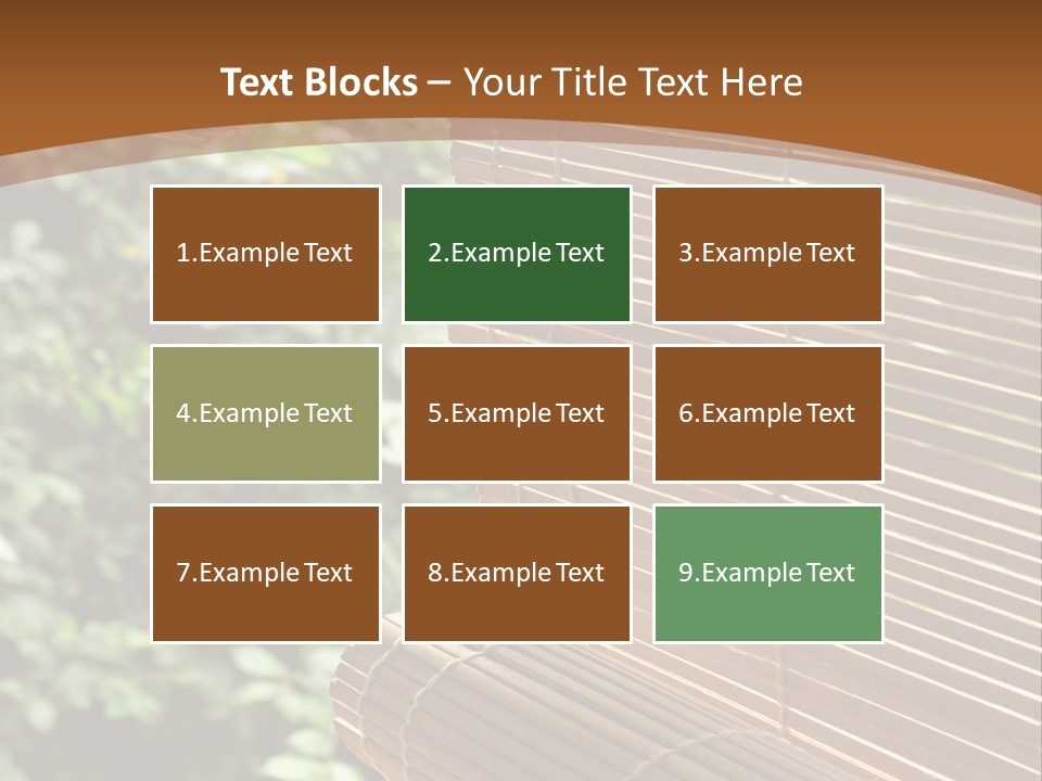 String Seamless Wood PowerPoint Template