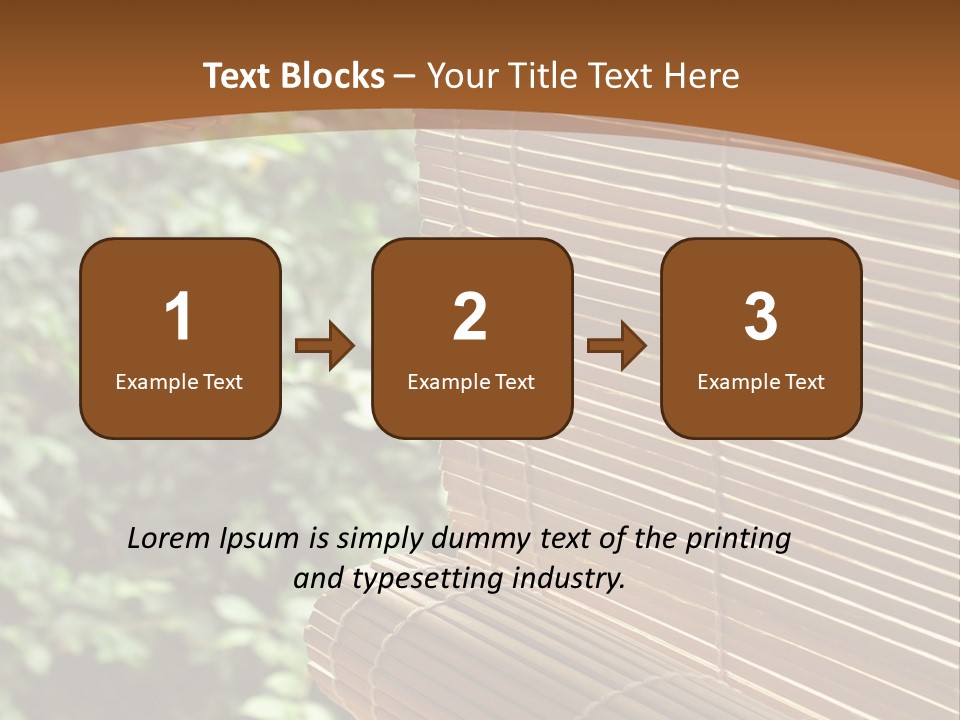 String Seamless Wood PowerPoint Template