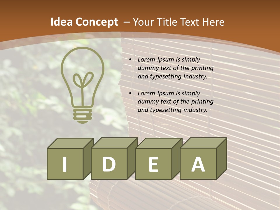 String Seamless Wood PowerPoint Template