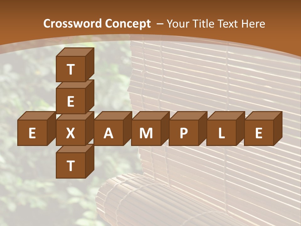 String Seamless Wood PowerPoint Template