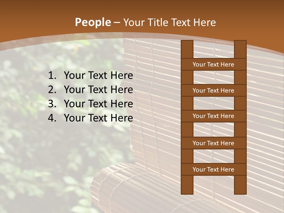 String Seamless Wood PowerPoint Template