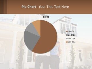 Two People Happiness Male PowerPoint Template