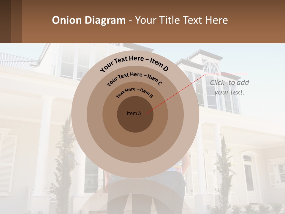 Two People Happiness Male PowerPoint Template
