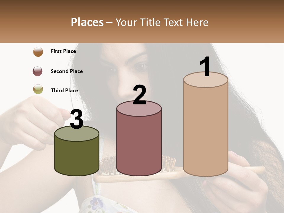 Shot Lady Close PowerPoint Template