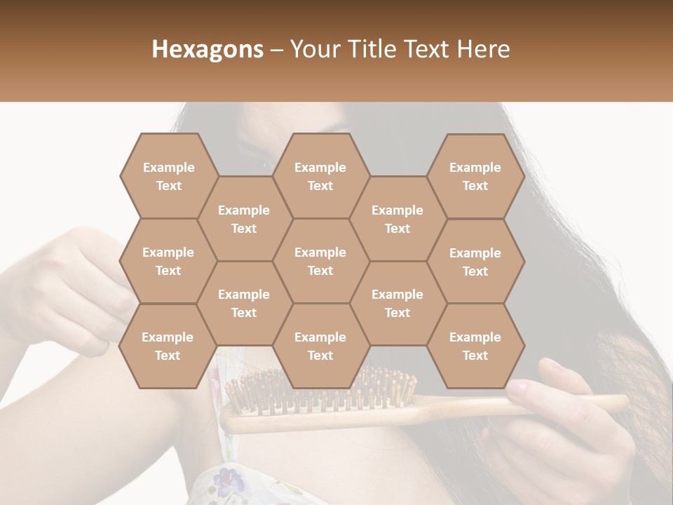 Shot Lady Close PowerPoint Template