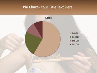 Shot Lady Close PowerPoint Template