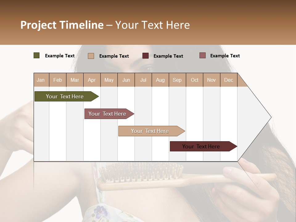 Shot Lady Close PowerPoint Template