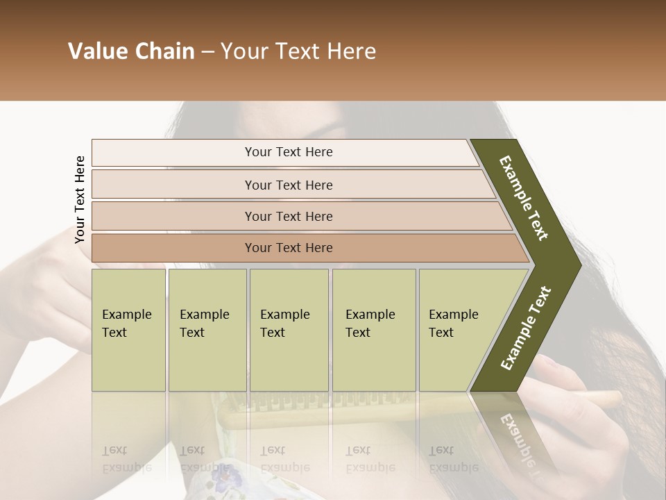 Shot Lady Close PowerPoint Template
