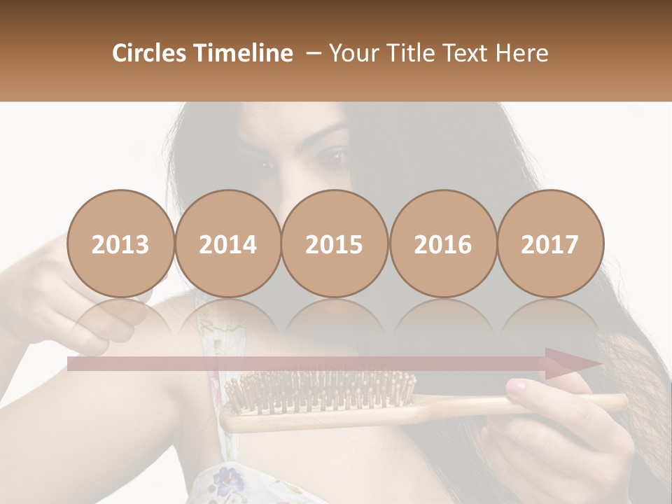 Shot Lady Close PowerPoint Template