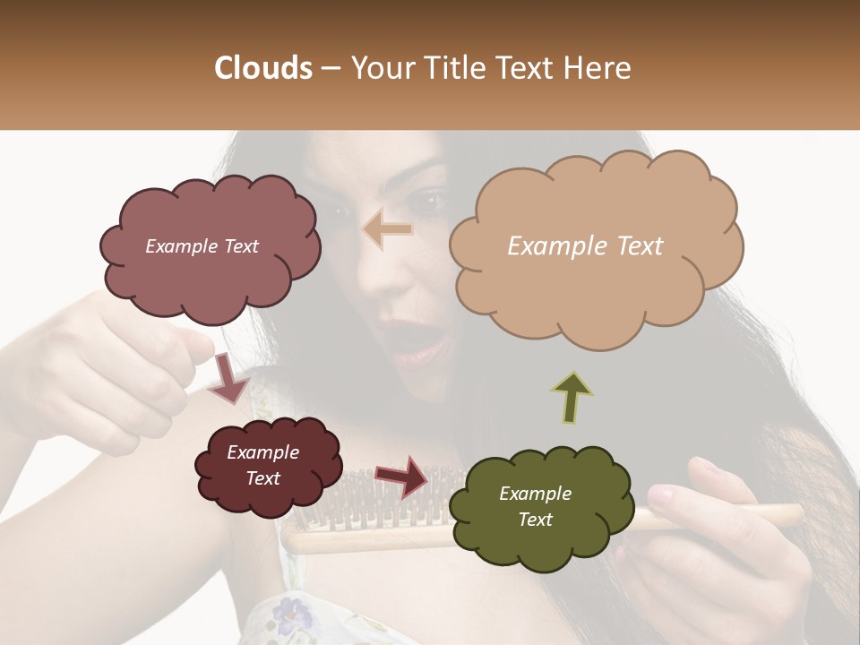 Shot Lady Close PowerPoint Template