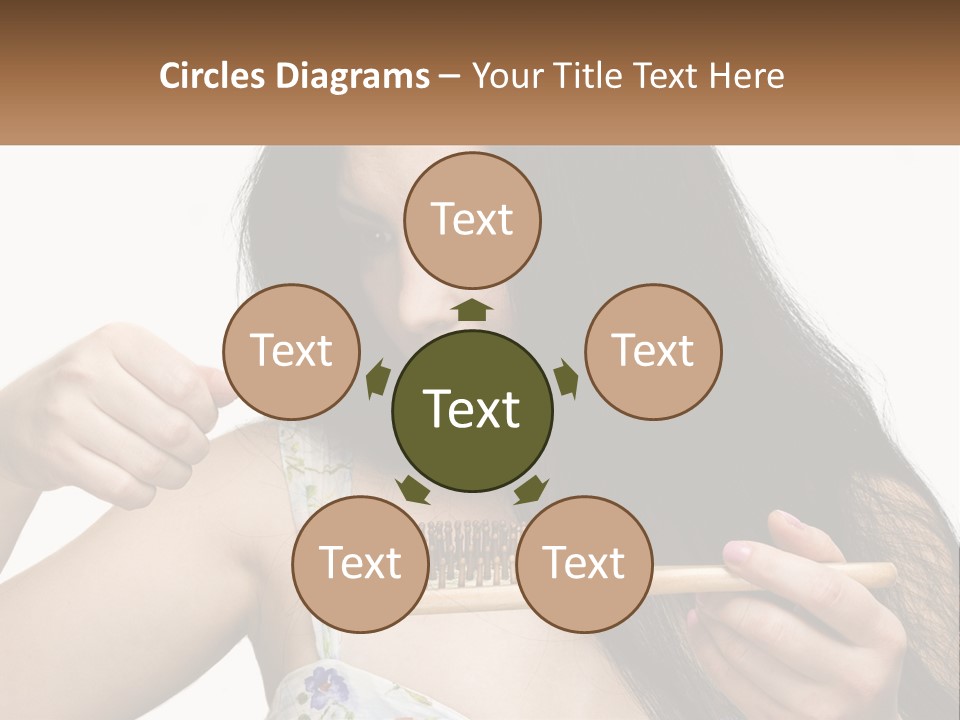 Shot Lady Close PowerPoint Template