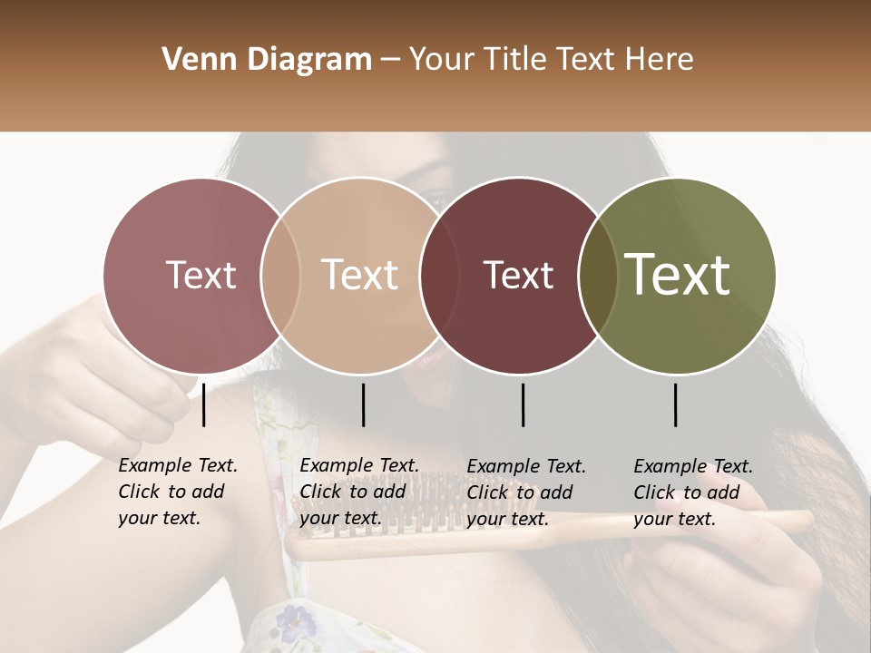 Shot Lady Close PowerPoint Template