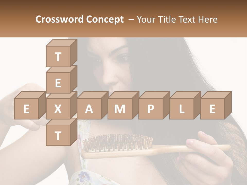 Shot Lady Close PowerPoint Template