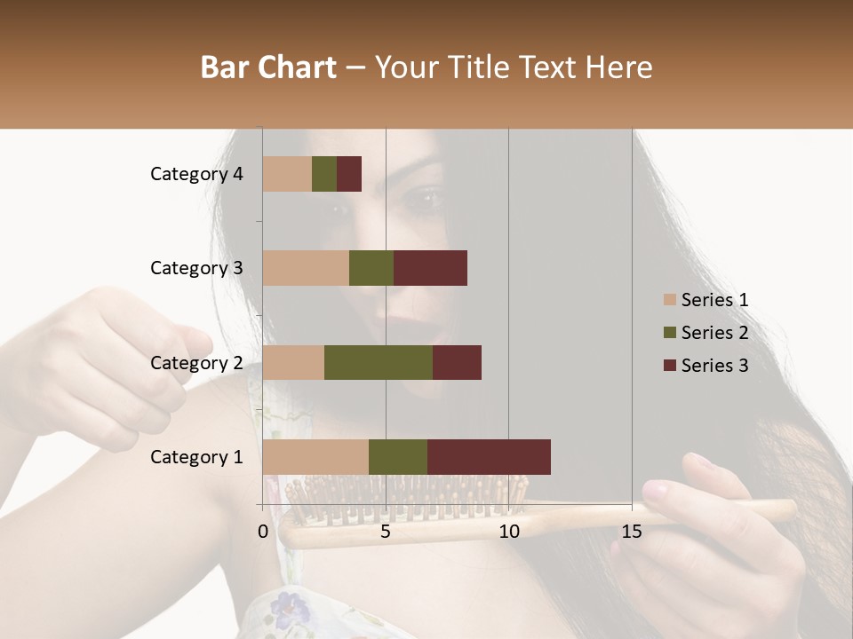 Shot Lady Close PowerPoint Template