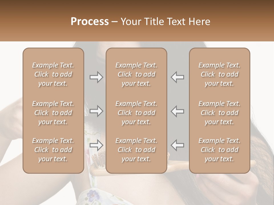 Shot Lady Close PowerPoint Template