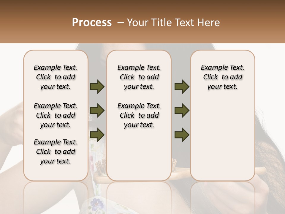 Shot Lady Close PowerPoint Template