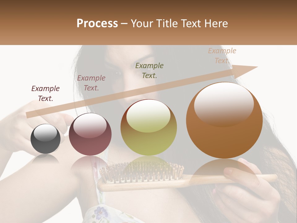 Shot Lady Close PowerPoint Template