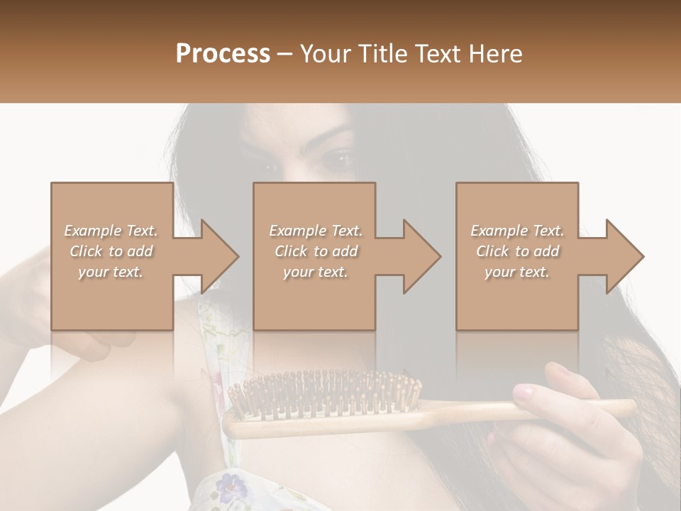 Shot Lady Close PowerPoint Template