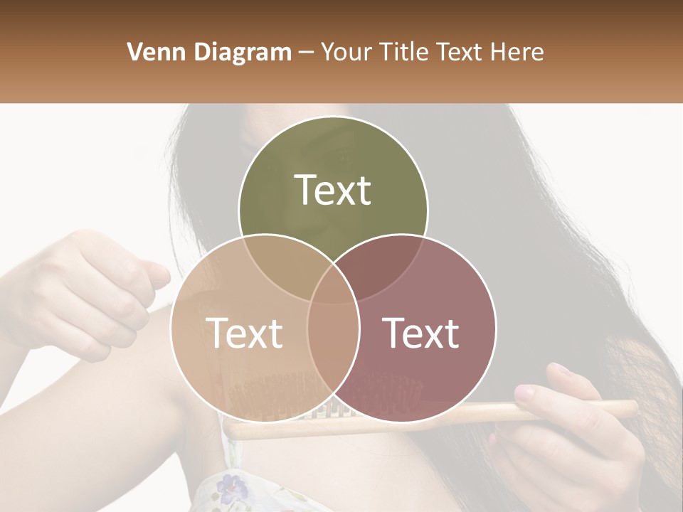 Shot Lady Close PowerPoint Template