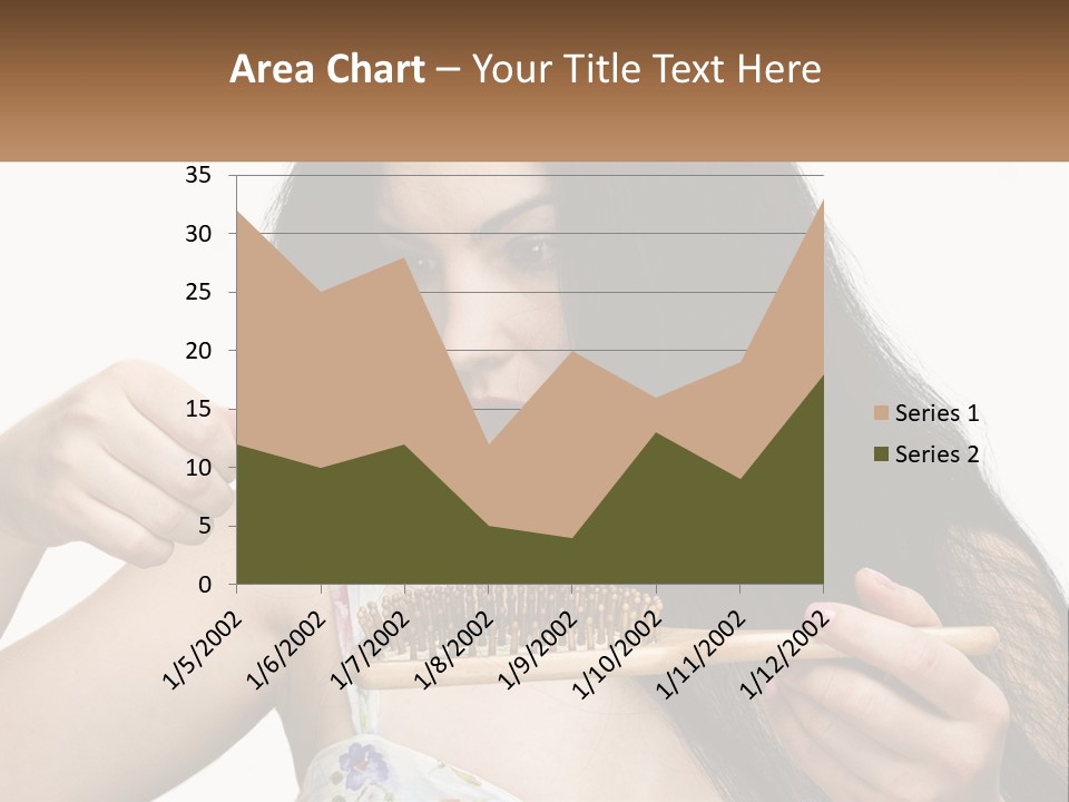 Shot Lady Close PowerPoint Template