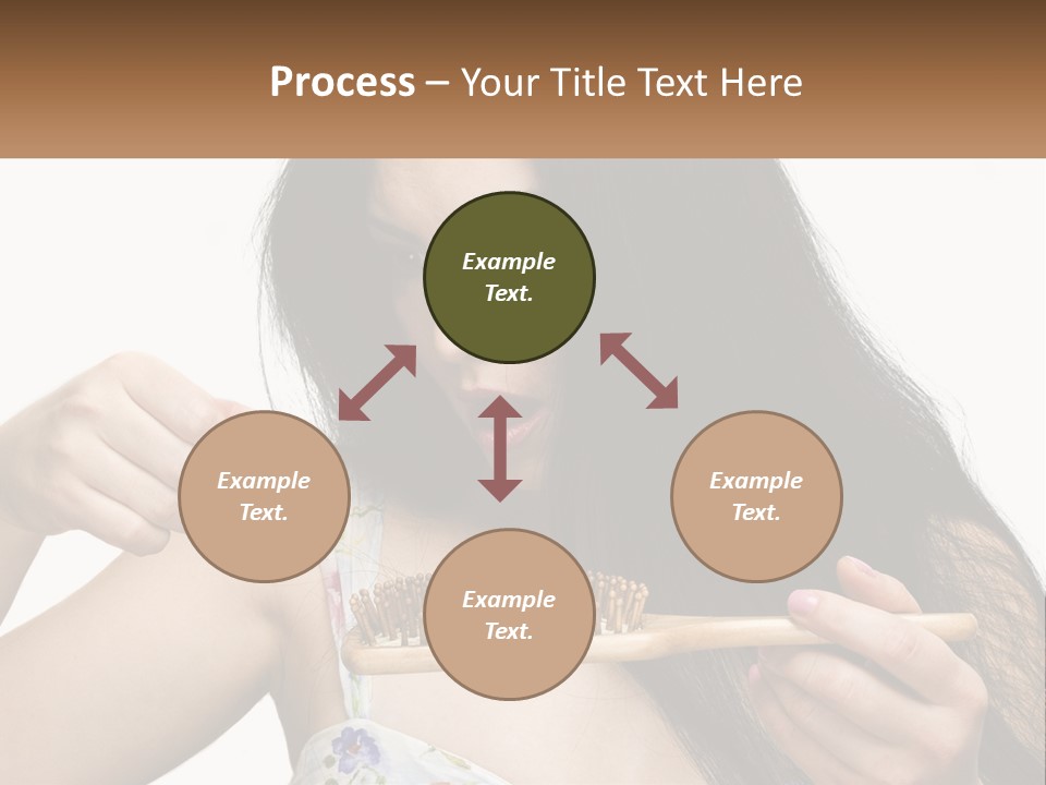 Shot Lady Close PowerPoint Template