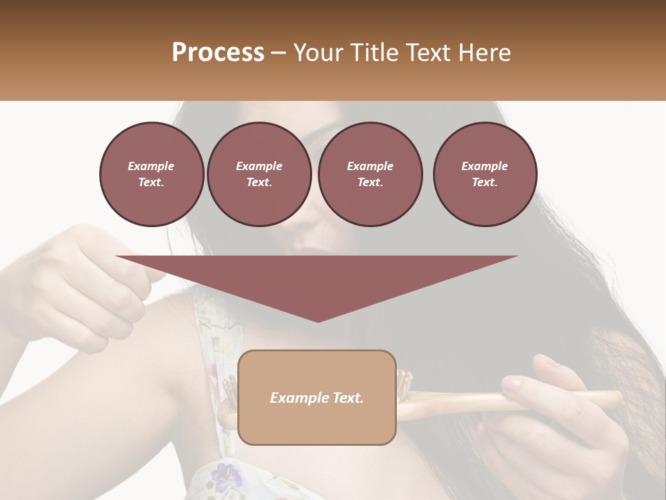 Shot Lady Close PowerPoint Template