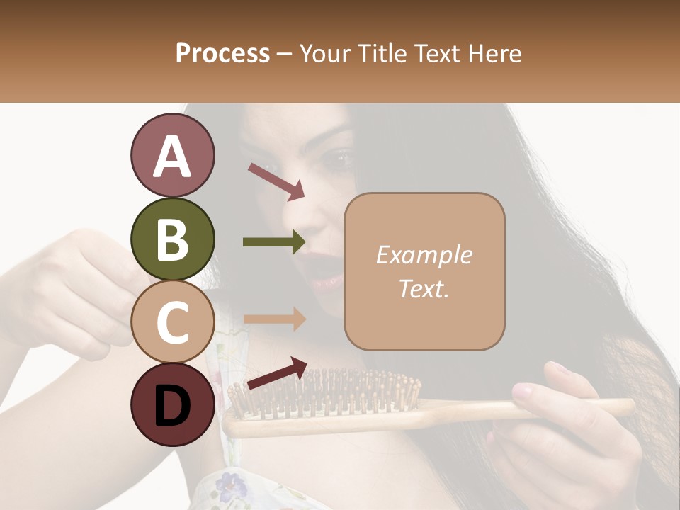 Shot Lady Close PowerPoint Template