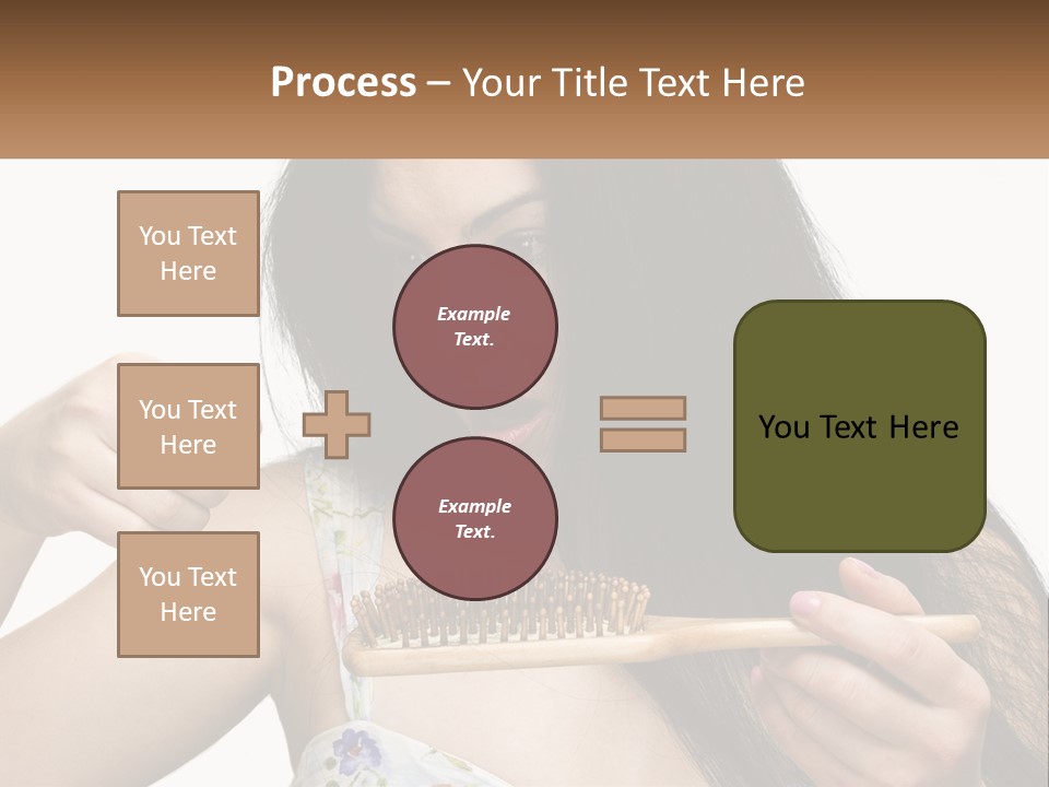 Shot Lady Close PowerPoint Template