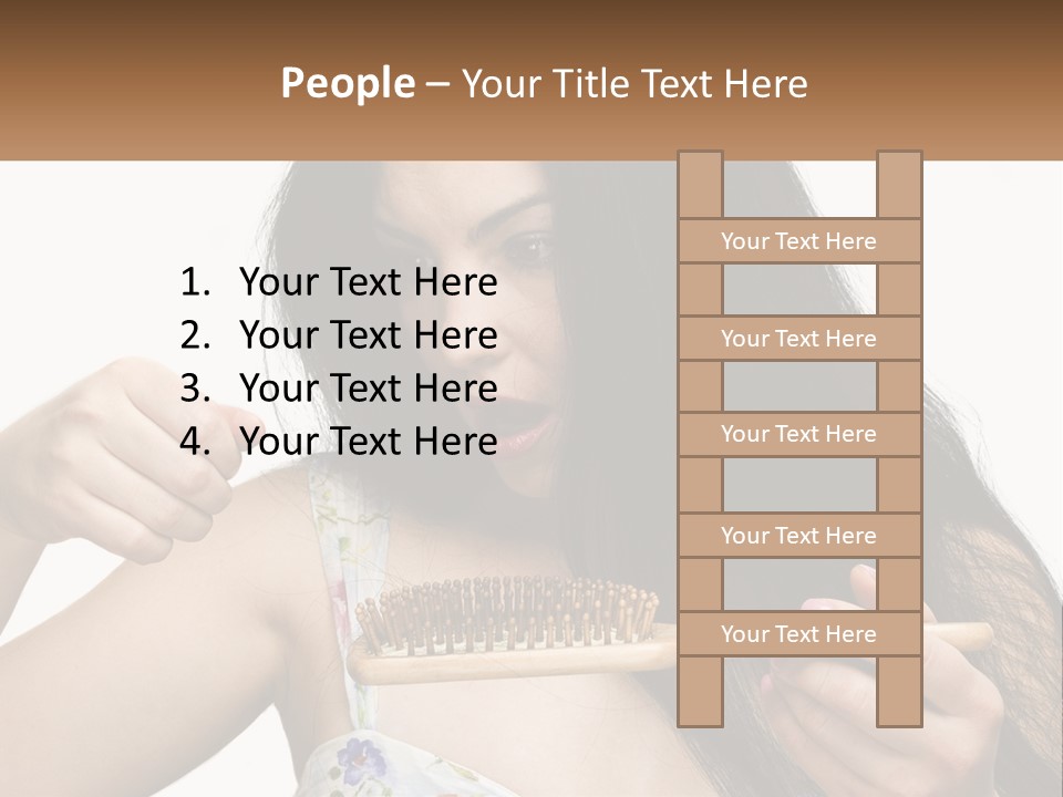 Shot Lady Close PowerPoint Template